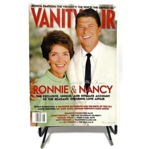 Vanity Fair August 2004 Ronald Reagan Nancy From Hollywood to the White House